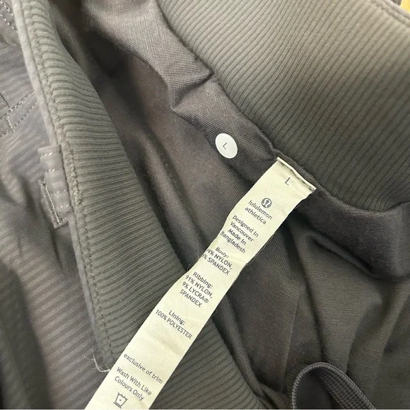 Lululemon men’s dance studio pants lined large grey - Picture 8 of 13